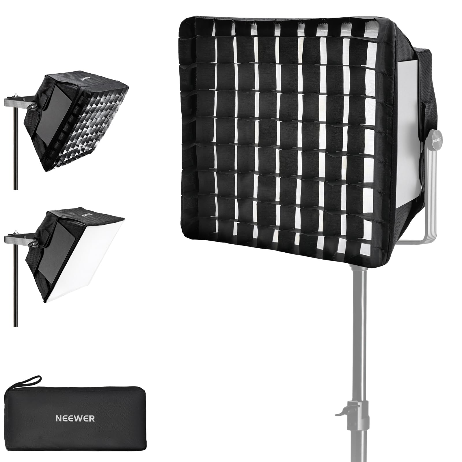 楽天市場】NEEWER 新版ソフトボックスディフューザー NL660 RGB660 PRO