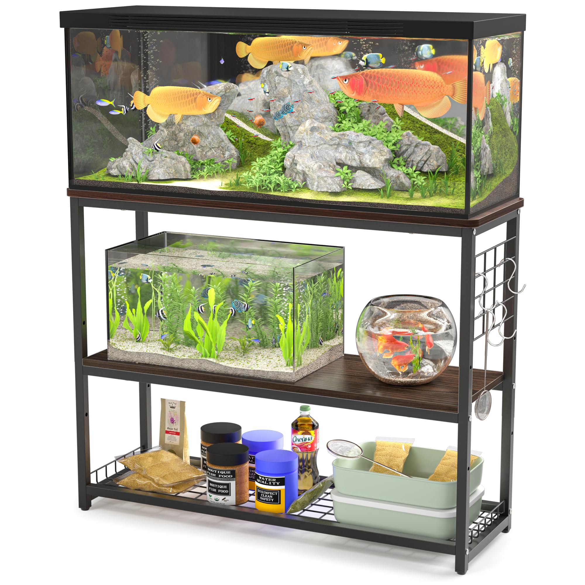 2ピース　セラミックベース水槽エミュレーションウォータープラント 2ピース セラミックベース水槽エミュレーションウォータープラント