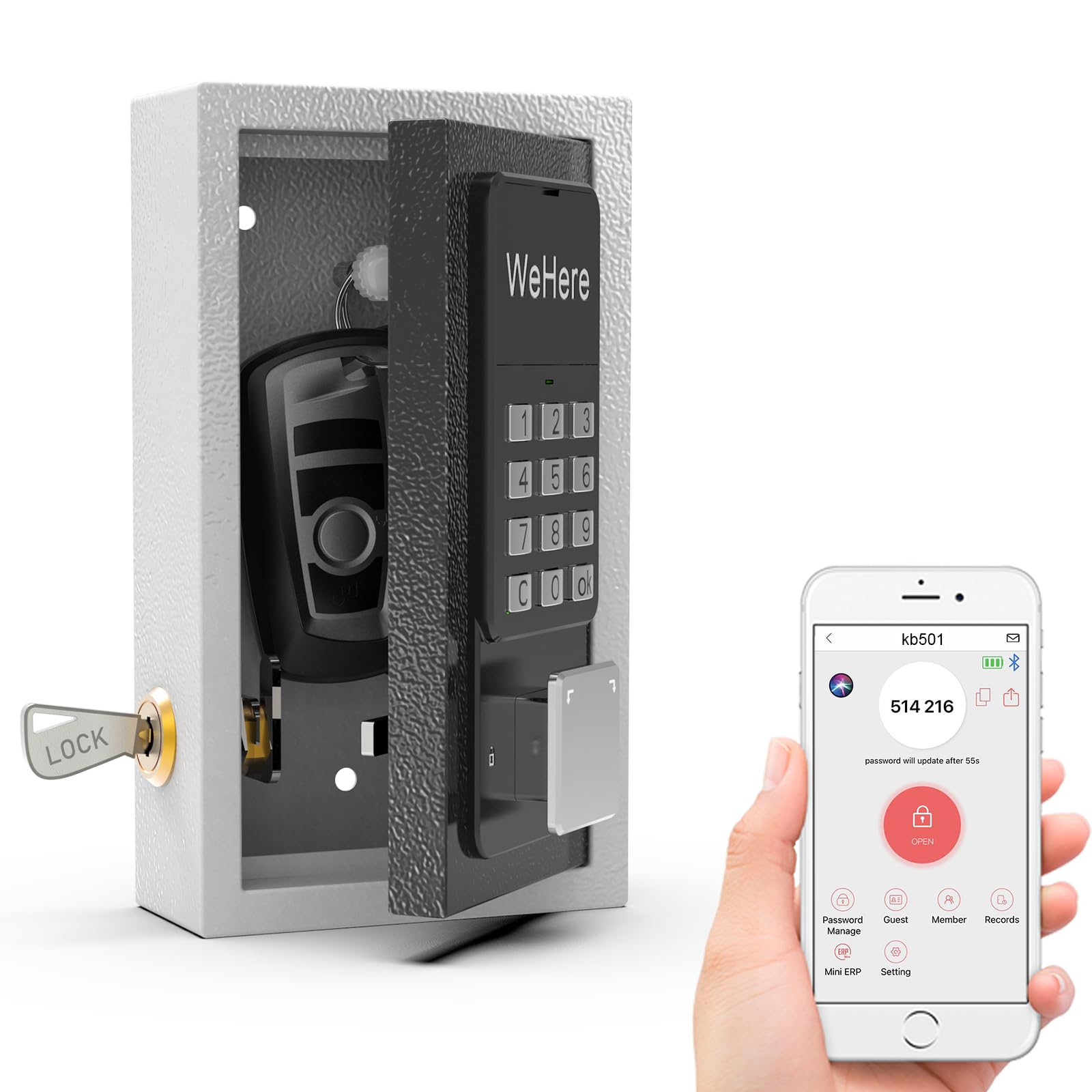 Lockin Smart Lock Box L1 スマートロック キーボックス Smart Lock Box L1 | Lockinスマートロック