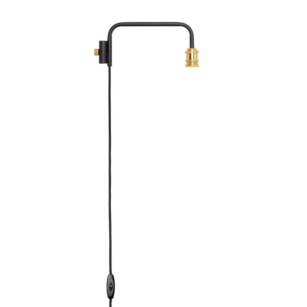 DRAW A LINE ランプアーム ブラック サイズ:幅38x奥行5x高さ16cm DRAW A LINE(ドローアライン) D-BLS-BK 17,522円