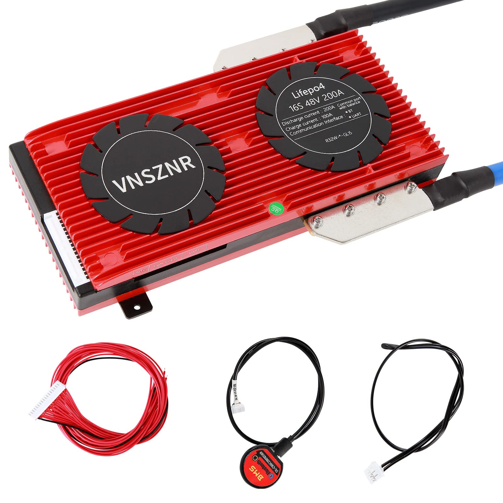 Bluetoothスマート LiFePO4 BMS 48V 16S 200Aリン酸鉄リチウムバッテリー管理システムLiFePO4 PCB保護ボード｜松陰屋 店