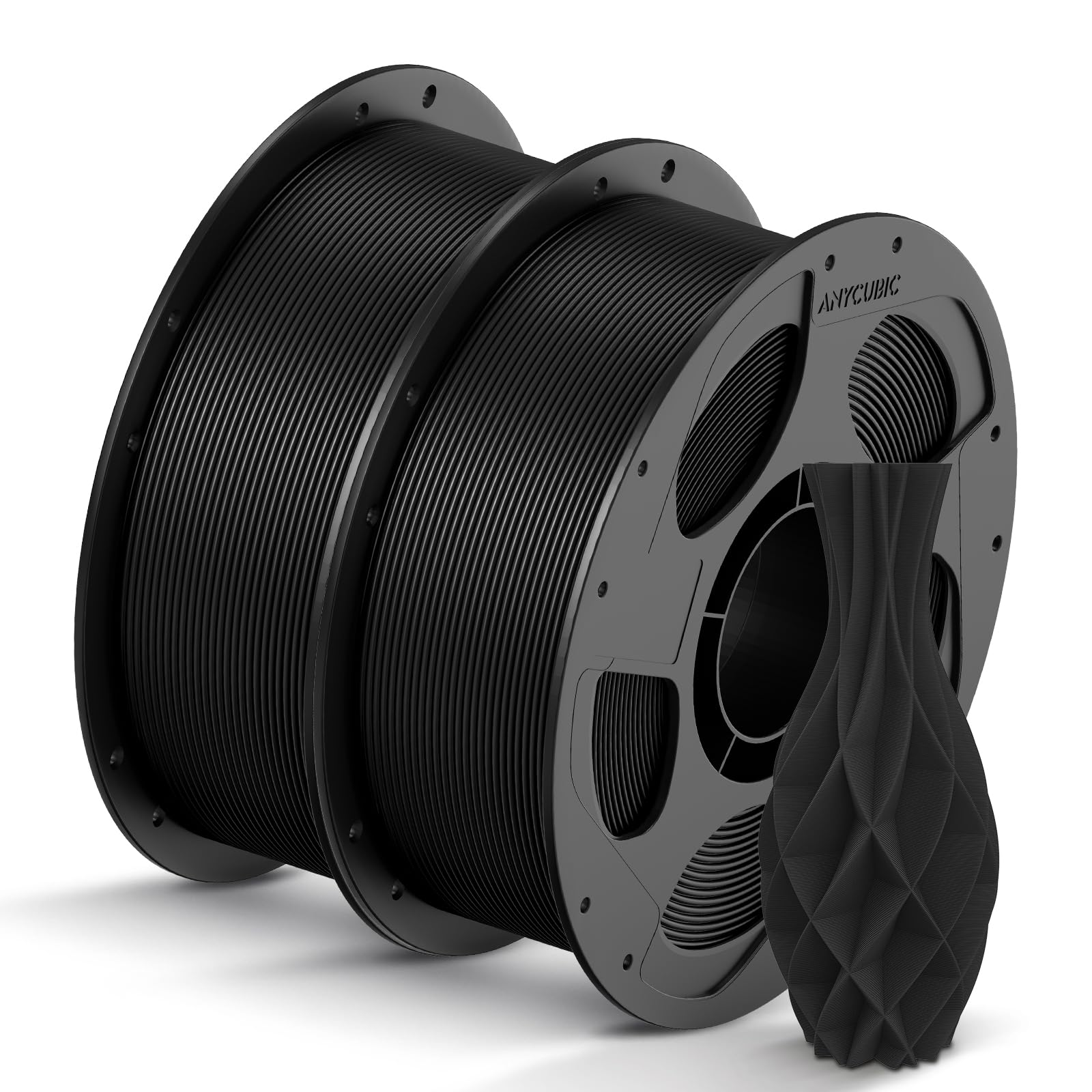 ANYCUBIC PLAフィラメント 3Dプリンター用 造形材料 pla 高密度 高寸法精度 3dプリンター フィラメント 環境保護 純正材料 1.75mm 寸法精度±0.02mm 目詰まりなし 真空パッケージ DIY 家庭 学校 事務所等向け fdm 3