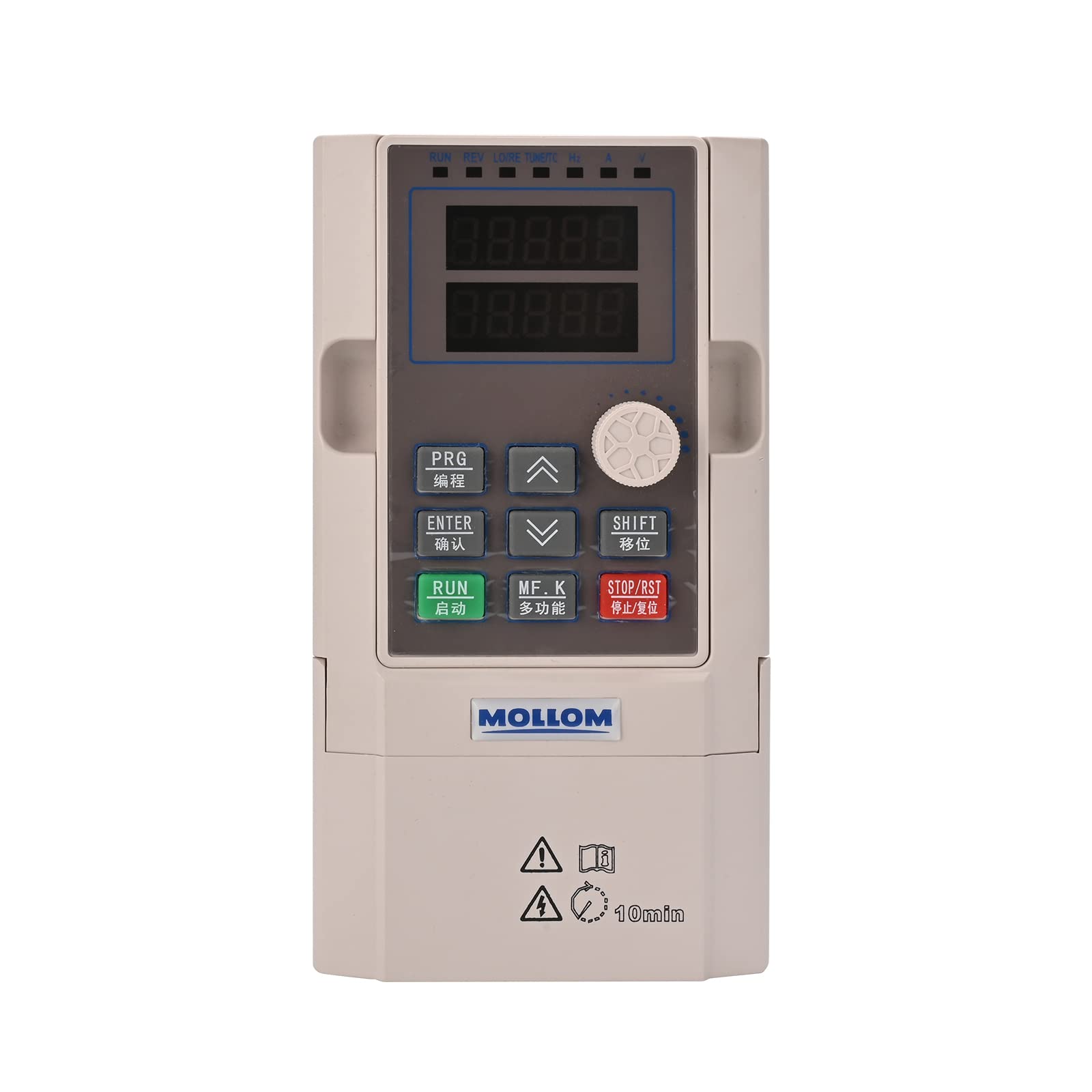 MOLLOM VFD 2.2KW 3HP 9.6A 220V 単相または三相入力から三相 0-3000 Hz 出力 変頻ドライブ インバーター スピンドルモーター CNC スピードコントロール|松陰屋 店