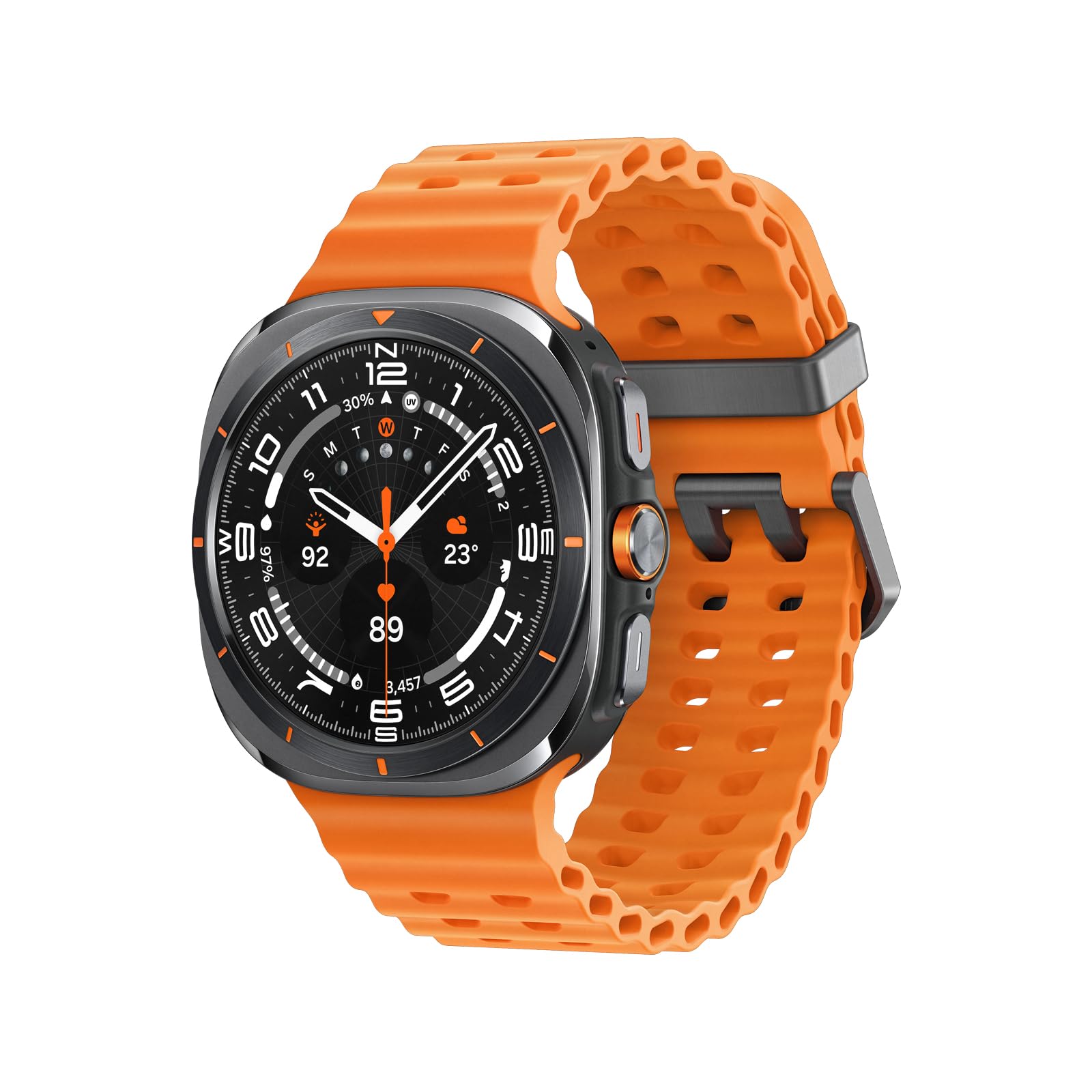 Galaxy Watch Ultra|チタニウムグレー|スマートウォッチ|Samsung 純正 国内正規品|2024年発売|Felica対応|防水|LTE|Bluetooth v5.3|GPS|バッテリー最大80時間|睡眠管理|SM-L705FDAJSJP