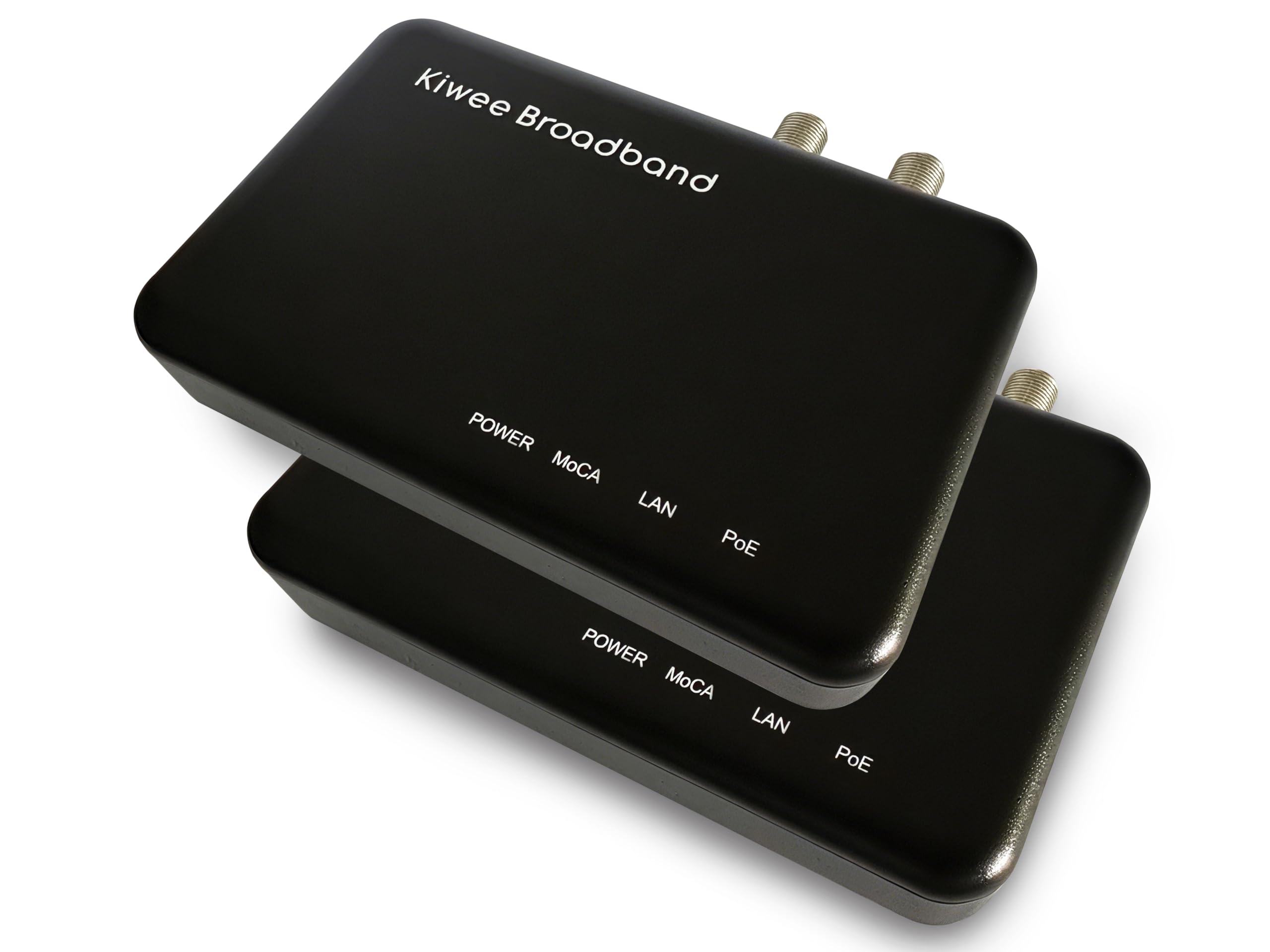 MoCA 2.5アダプターキット 2.5Gイーサネットポート搭載 & PoE+ 30W対応 ・ イーサネットを同軸ケーブルで伝送 ・ Wi-Fi 6E/7アクセスポイント、IPカメラ等に最適 ・ 型番：KB-M3-03｜松陰屋 店