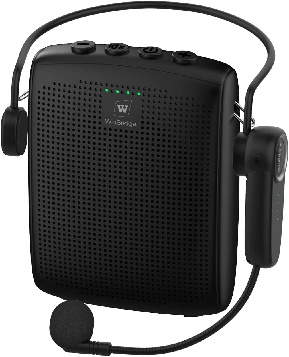 【楽天市場】WinBridge 15W 拡声器 ポータブル拡声器 ハンズフリー 2600mAh 小型 スピーカー 軽量 ヘッドセットマイク ...