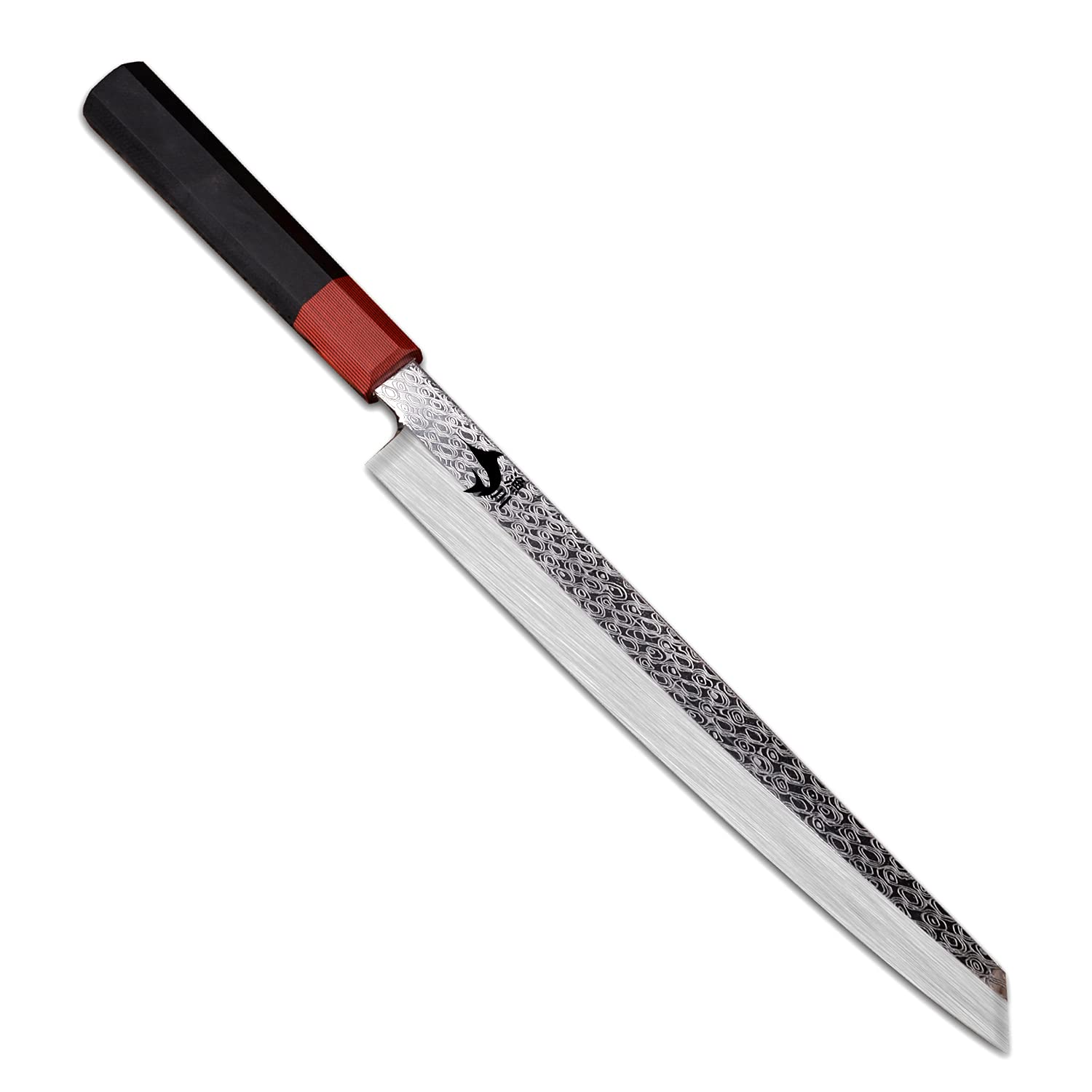漁川 柳刃包丁 切付型（剣型）刺身包丁 【10Cr15MoV鋼】 【刃渡270】 片刃右利き 和包丁 料理用 魚刺身料理 ギフトにも最適