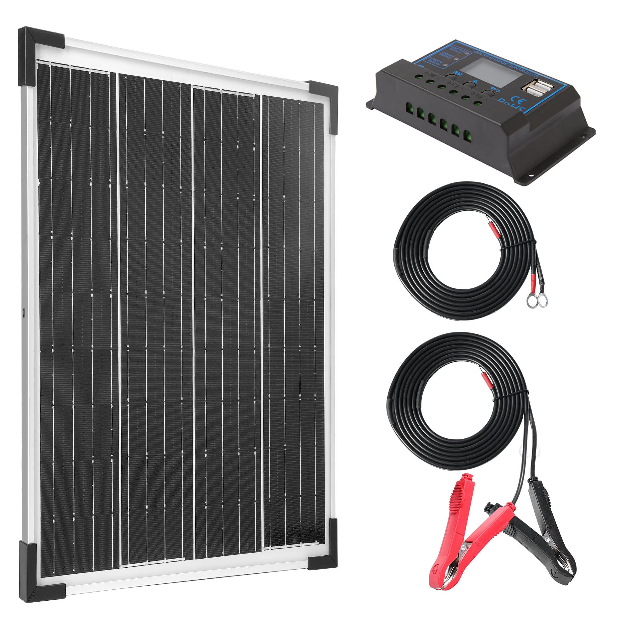 CLEZEED MPPT40A ソーラー充電コントローラー ソーラーチャージ