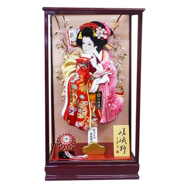 【クーポン発行中】羽子板 初正月 お祝い 高級 17号 宝童作 おしゃれ プレミアム 人気 ケース飾り 豪華 手作り 羽子板飾り 縁起物 名前札 プレゼント a000000685
