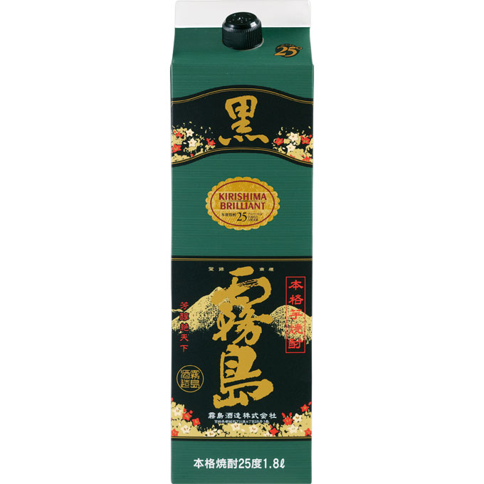 17時まで限定価格！黒霧島 本格芋焼酎 1800ml 25% 6本セット 楽天市場】黒霧島 EX イーエックス 本格芋焼酎 霧島酒造 25度
