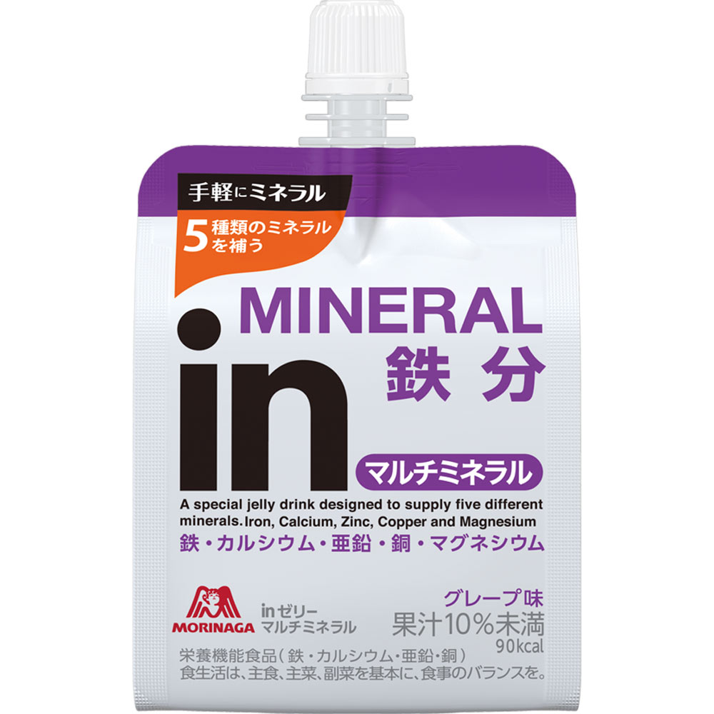 森永製菓 ウィダーinゼリー マルチミネラル 180gx6Px6 森永製菓 ウィダーinゼリー マルチミネラル 180gx6Px6