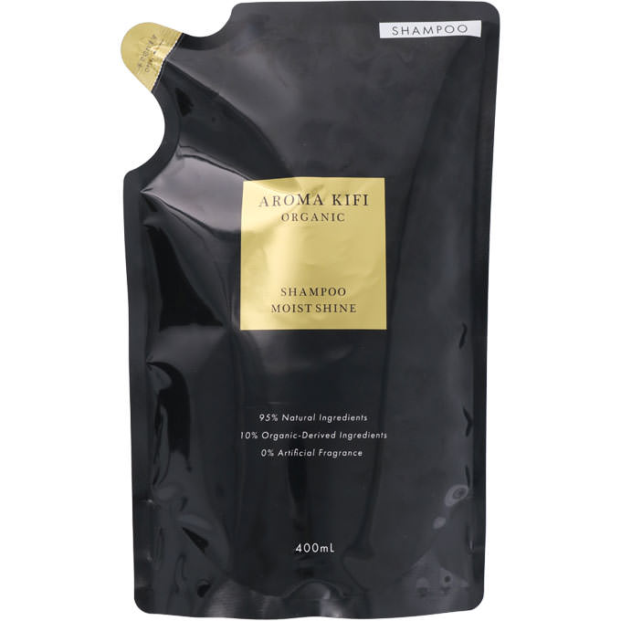 大山 AROMA KIFI オーガニックシャンプー 詰替 モイスト＆シャイン ４００ｍｌ