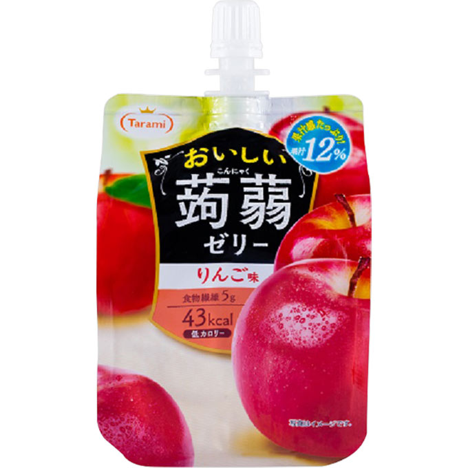 たらみ おいしい蒟蒻ゼリー りんご味 １５０ｇ 最大57%OFFクーポン