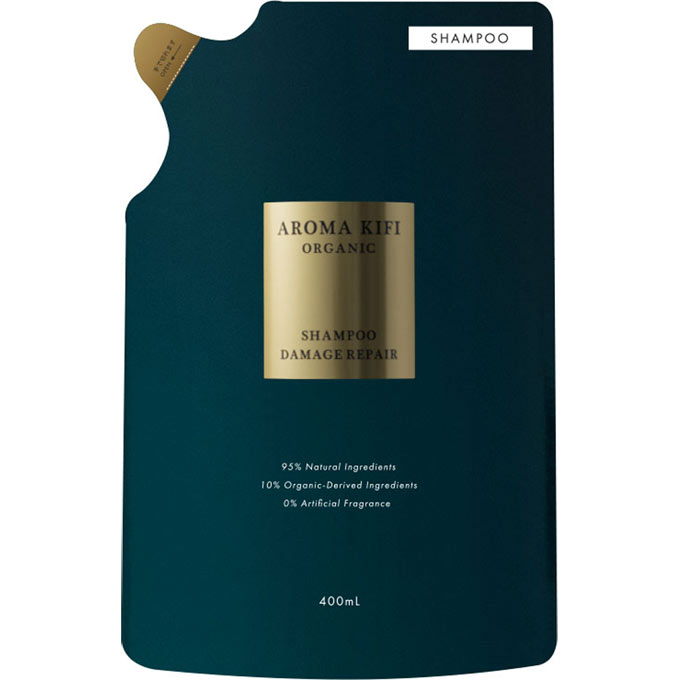 大山 AROMA KIFI ORGANIC シャンプー 詰替 ダメージリペア ４００ｍｌ