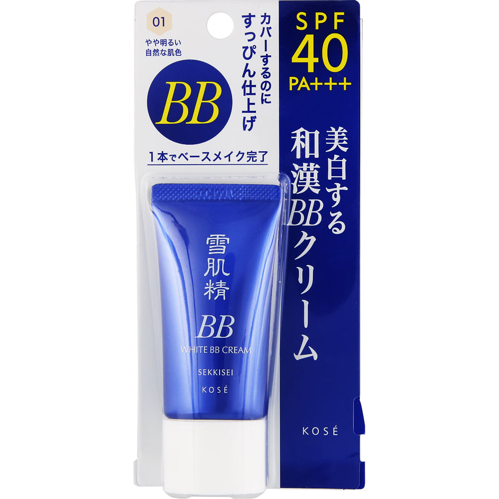 【楽天市場】コーセー 雪肌精 ホワイト ＢＢクリーム モイスト ００１ やや明るい自然な肌色 ３０ｇ : マツモトキヨシ楽天市場店