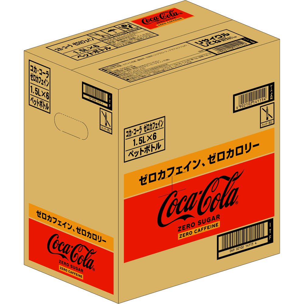 楽天市場】日本コカ・コーラ コカ・コーラゼロ ケース 1．5L×6