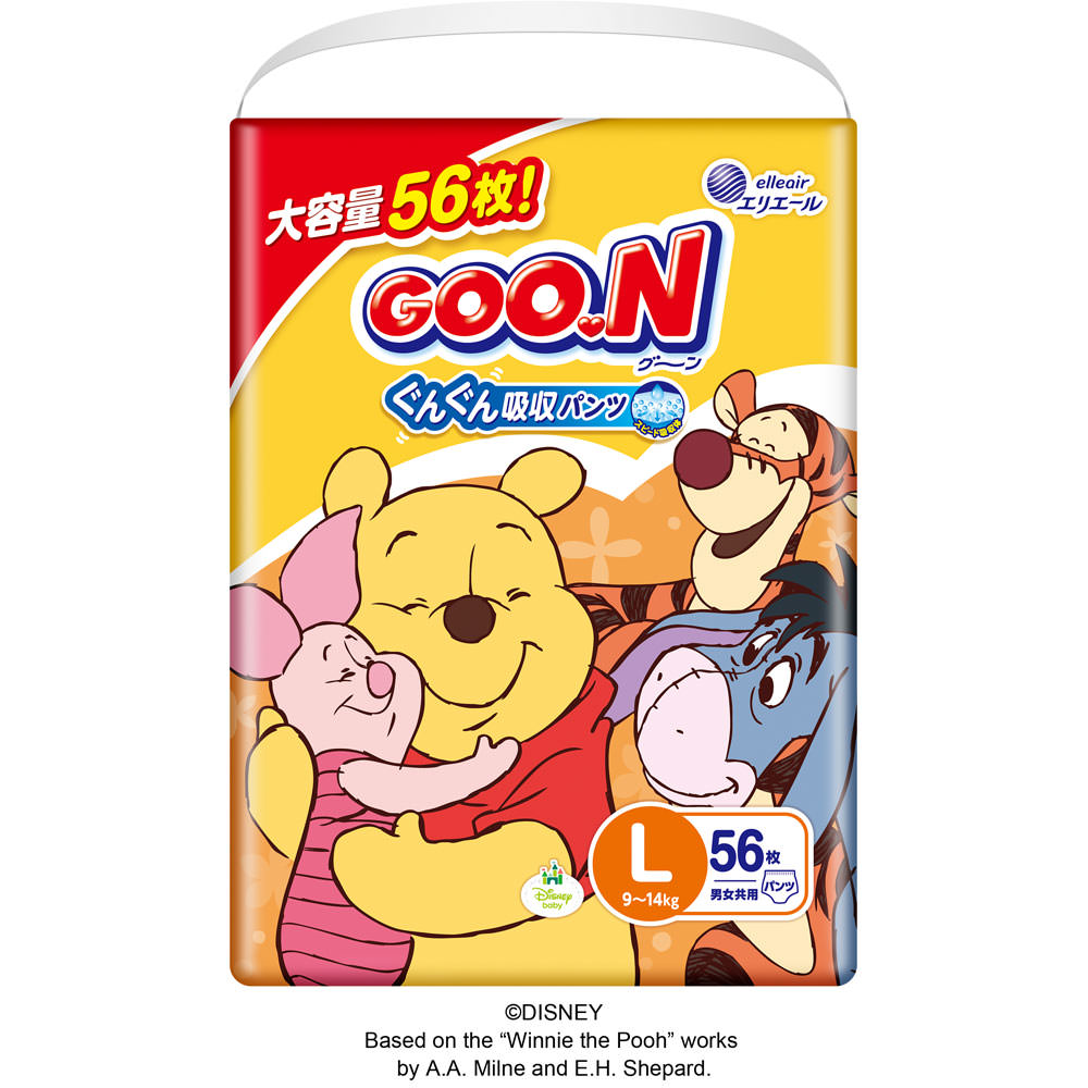 楽天市場】大王製紙 グーンパンツ まっさらさら通気 Lサイズ 56枚入