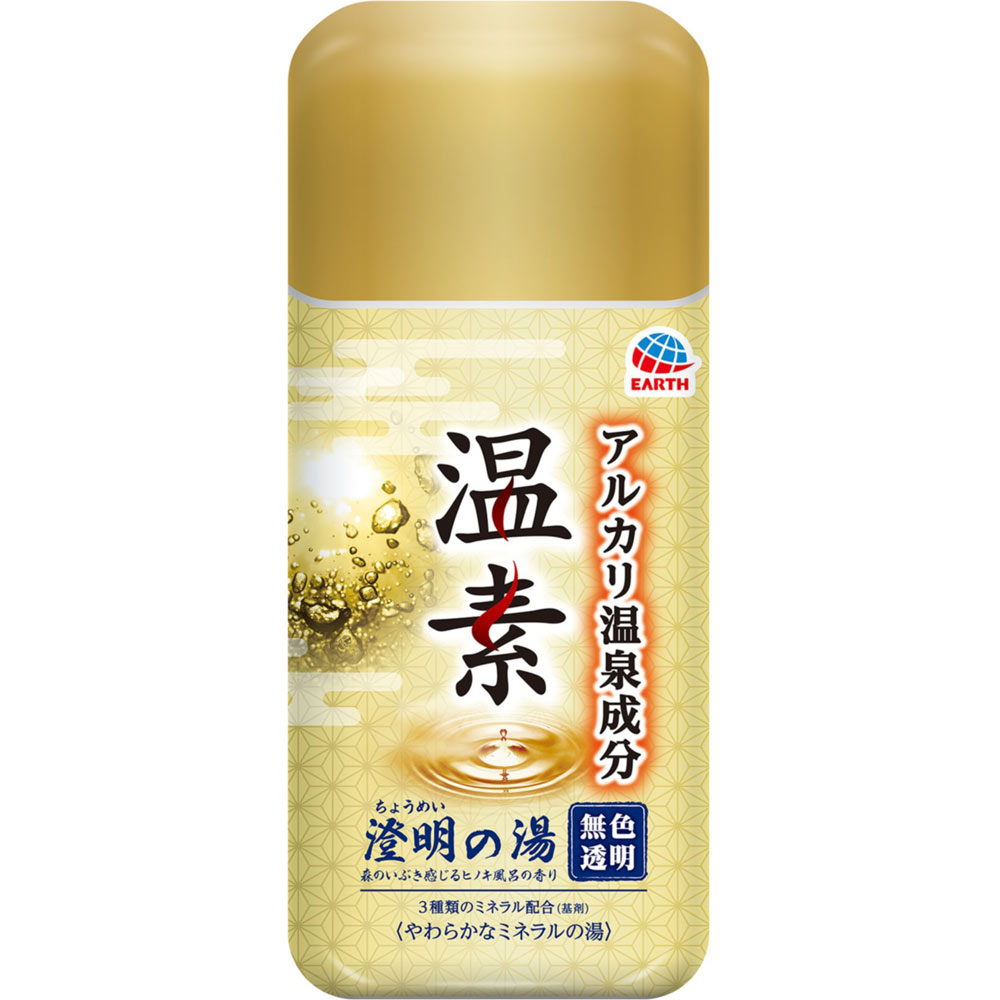 楽天市場】温素 白華の湯 容量600G アース製薬 入浴剤 : MONOW