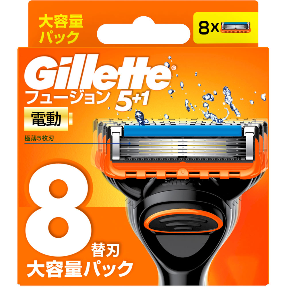 楽天市場】P&G ジレット フュージョン パワー 替刃 8B 8個入