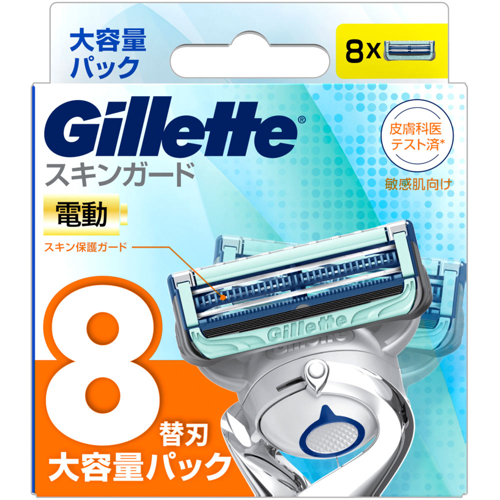 Ｐ＆Ｇジャパン ジレット スキンガード パワー 替刃８個入