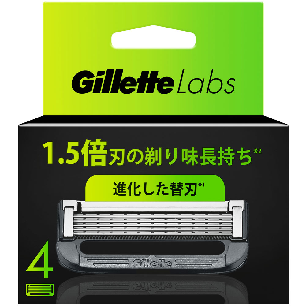楽天市場】P&G ジレットラボ 角質除去バー搭載 替刃12B カミソリ