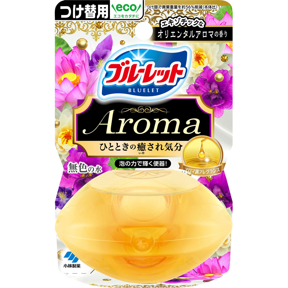 超目玉 液体ブルーレット 70ml つけ替用 小林製薬 おくだけ除菌EX