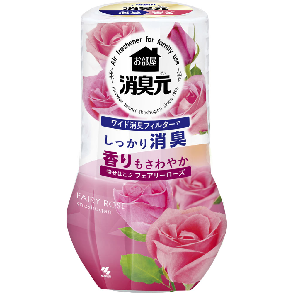 楽天市場】小林製薬 お部屋の消臭元 幸せはこぶフェアリーローズ