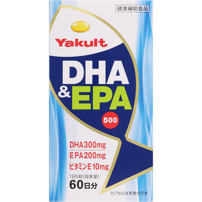 楽天市場】【ヤクルトヘルスフーズ】ヤクルト DHA&EPA 徳用 240粒