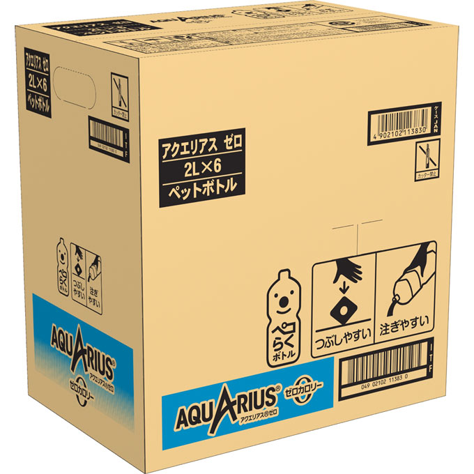 楽天市場】日本コカ・コーラ アクエリアス ケース 2000mL×6