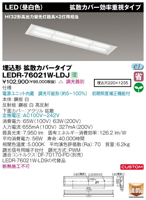 楽天市場】直管形LEDランプ Hf32高出力タイプ◇昼白色 5000K◇LDL40T・N/31/35 : 銀座ランプショップ