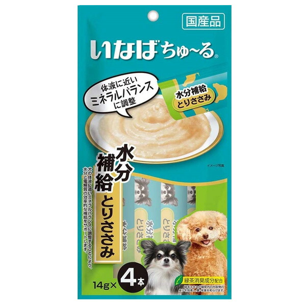 楽天市場 C いなば Ciao チャオ 犬用ちゅ る水分補給 ツナ １４ｇ ４本 松波動物メディカル通信販売部