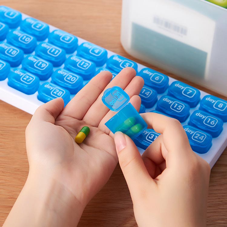 ピルケース 1ヶ月分 飲み忘れ 大容量 薬箱 薬入れ おしゃれ ピルケース 1ヶ月分 飲み忘れ 大容量 薬箱 薬入れ おしゃれ