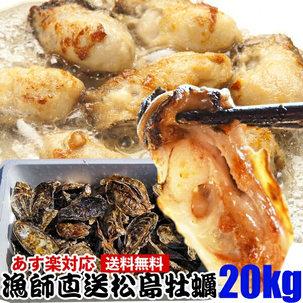 牡蠣 殻付き 生牡蠣「 加熱用 牡蠣 ２０ｋｇ」【約200粒】 20キロ 殻付き 牡蠣 殻付き 牡蛎 牡蠣 殻付 宮城県産 無選別牡蠣 カキ 松島牡蠣屋 ＢＢＱ お中元 バーベキュー食材 海産物【140】★