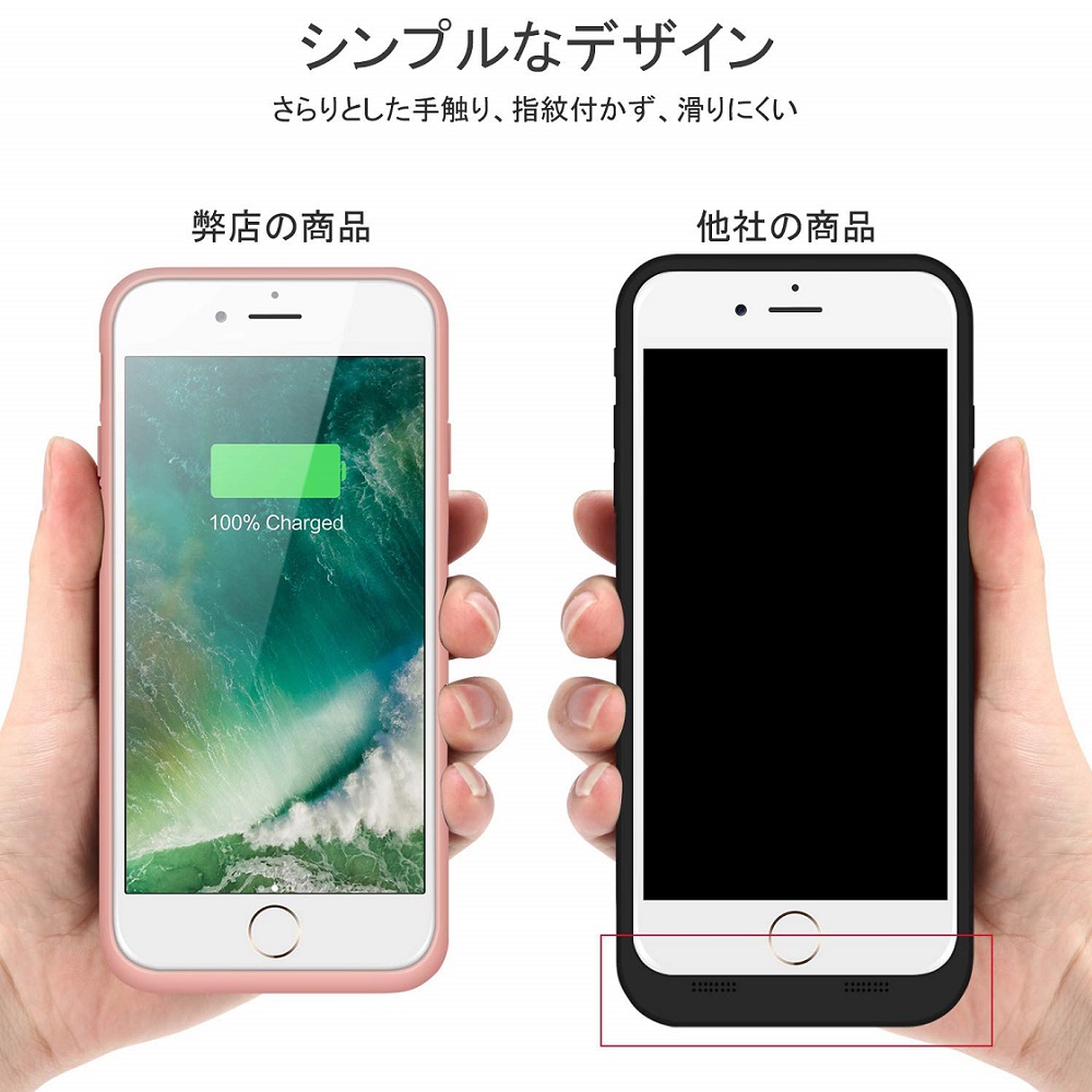 Iphone6splus バッテリー函 バッテリー内蔵 Iphoneケース 6000mah 充電ケース Iphone6splus ケース Iphone 6splus ケース Iphone6splusケース バッテリー 偉い収容力 手っ取り早い充電 ケースタイプバッテリー 外出 旅 出張 有利 バッテリー内蔵 5 5インチ実利 3お敵