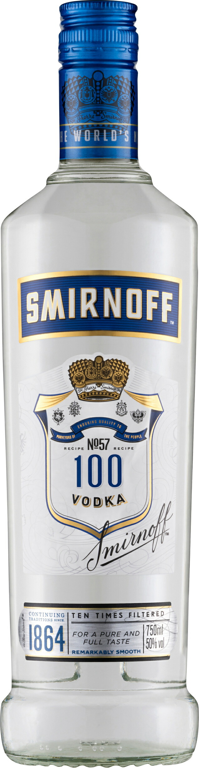 楽天市場】スミノフ ウォッカブルーラベル No.57SMIRNOFFVODKA No