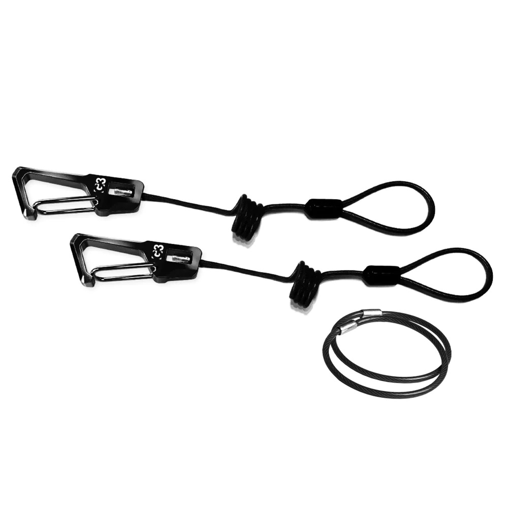 激安通販 G3 ジースリー COILED SKI LEASH コイルリーシュ バック