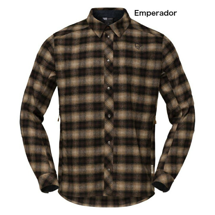 楽天市場】ノローナ タモック ウールシャツ メンズ Norrona tamok wool