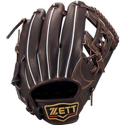 ZETT PROSTATUS 硬式グローブ 黒 硬式グラブ プロステイタス 二塁手・遊撃手用 サイズ:4 | 【ZETT