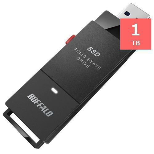 楽天市場】バッファロー SSD-PUT1.0U3BC/D [外付けSSD