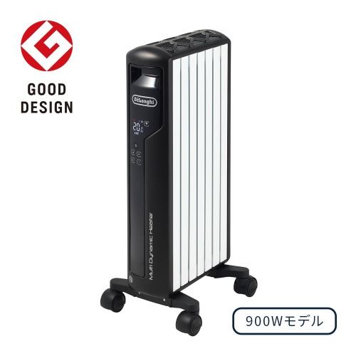 【美品】デロンギ 　マルチダイナミックヒーター MDH15WIFI-BK MDH15WIFI-BK マルチダイナミックヒーター ピュアホワイト＋マット