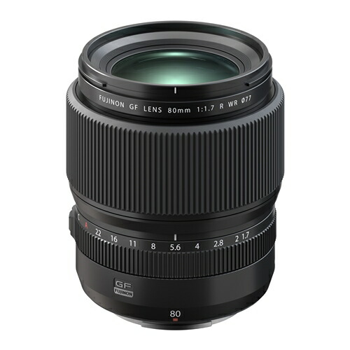 富士フイルム GF80MMF1.7RWR レンズ GFレンズ ブラック|マツヤデンキ店