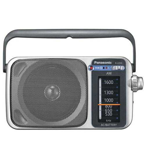 パナソニック FM緊急警報放送対応FM/AM2バンドラジオ RF-U350-S