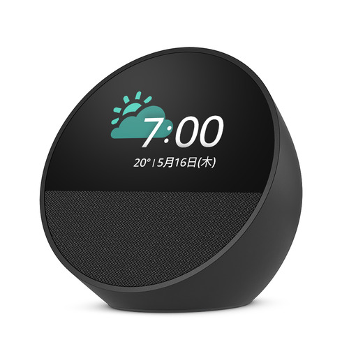 【新品未開封】Amazon Echo Spot オーシャンブルー(青) Amazon | Echo Spot（2024年発売）- スマートアラームクロック