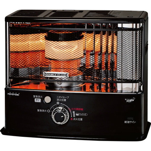 未使用　トヨトミ 石油ストーブ トヨストーブ　RC-W36G ブラック 351287013.jpg