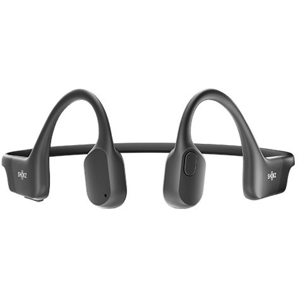 ショックス 無線電話 骨伝わらすイヤ電話機 IP67 最大限度8第四次元 USB-C OpenRun SKZ-EP-000036 黒いこと系