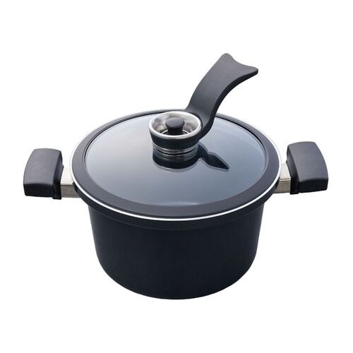 梶原工業 コットーラ IH相応う無意味さ膳立て器19糎 YK-0001 黒いこと