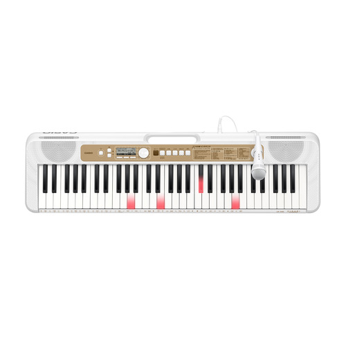 カシオ計算機 LK-340 光ナビゲーションキーボード 120曲内蔵 61鍵 ホワイト