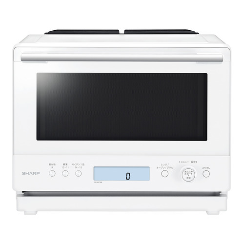 シャープ RE-WF306-W 過熱水蒸気オーブンレンジ 熱風コンベクション機能搭載 フラット庫内 30L ホワイト|マツヤデンキ店