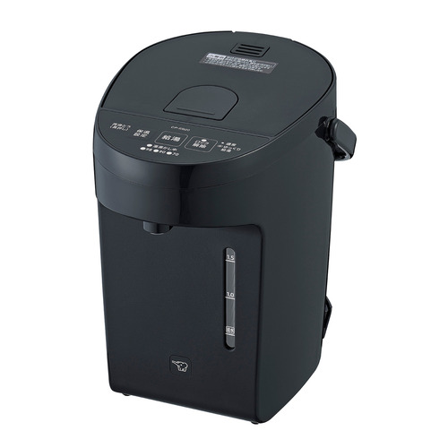 象印マホービン CP-EB20-BM マイコン沸とう電動ポット 3段階保温設定機能搭載 2.0L スレートブラック｜マツヤデンキ店