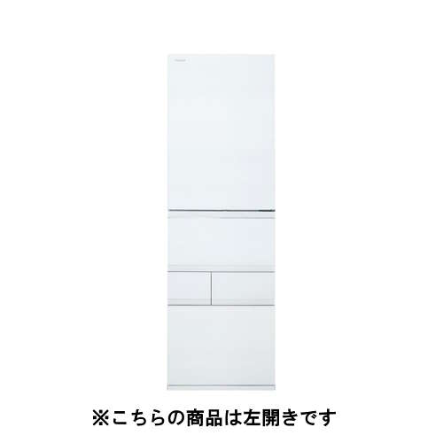 【無料長期保証】東芝 冷蔵庫 501L 左開き 5ドア 幅60cm スリムで大容量 3段冷凍室 広々冷蔵室 GR-A500GTL(TW) ホワイト系